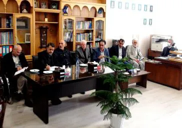 جلسه ریاست محترم دانشگاه با اعضای هیئت علمی دانشکده پیراپزشکی