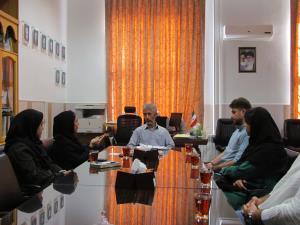 جلسه اعضای شورای صنفی دانشجویان با مسئولین دانشکده پیراپزشکی