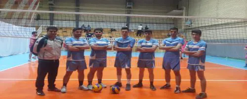 مقام سوم تیم والیبال در جام خوابگاهها
